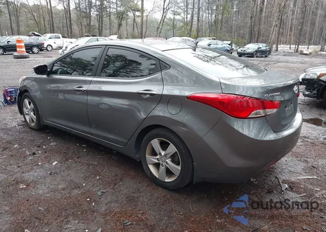 2013 Hyundai Elantra Gls из США, поврежденный, VIN 5NPDH4AE8DH386963